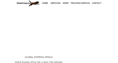 Desktop Screenshot of globalexpress-africa.com